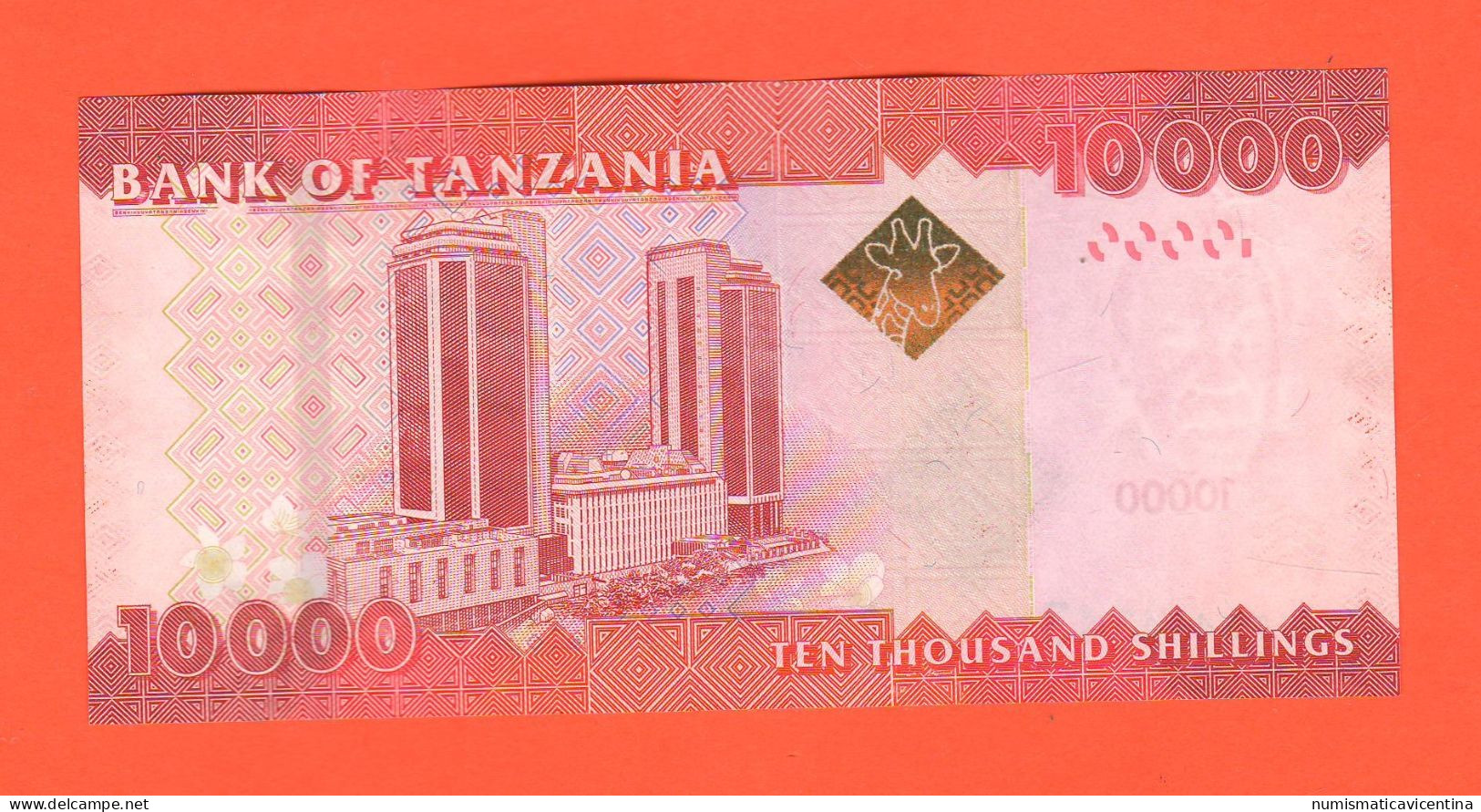 Tanzania 10000 Schilingi Schillings Africa Banknotes - Tansania