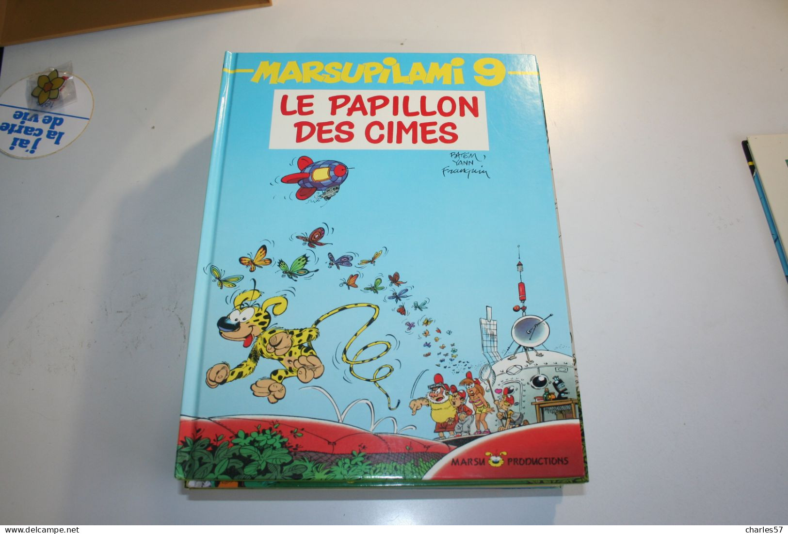 MARSUPILAMI-n°9 -Le Papillon Des Cimes- (port 1 BD=6,00€- 2 BD=7,25€-) - Marsupilami