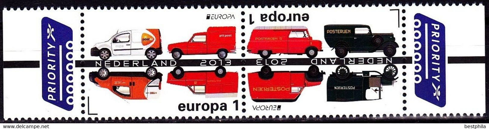 Europa Cept - 2013 - Netherlands - (Postman) ** MNH - 2013