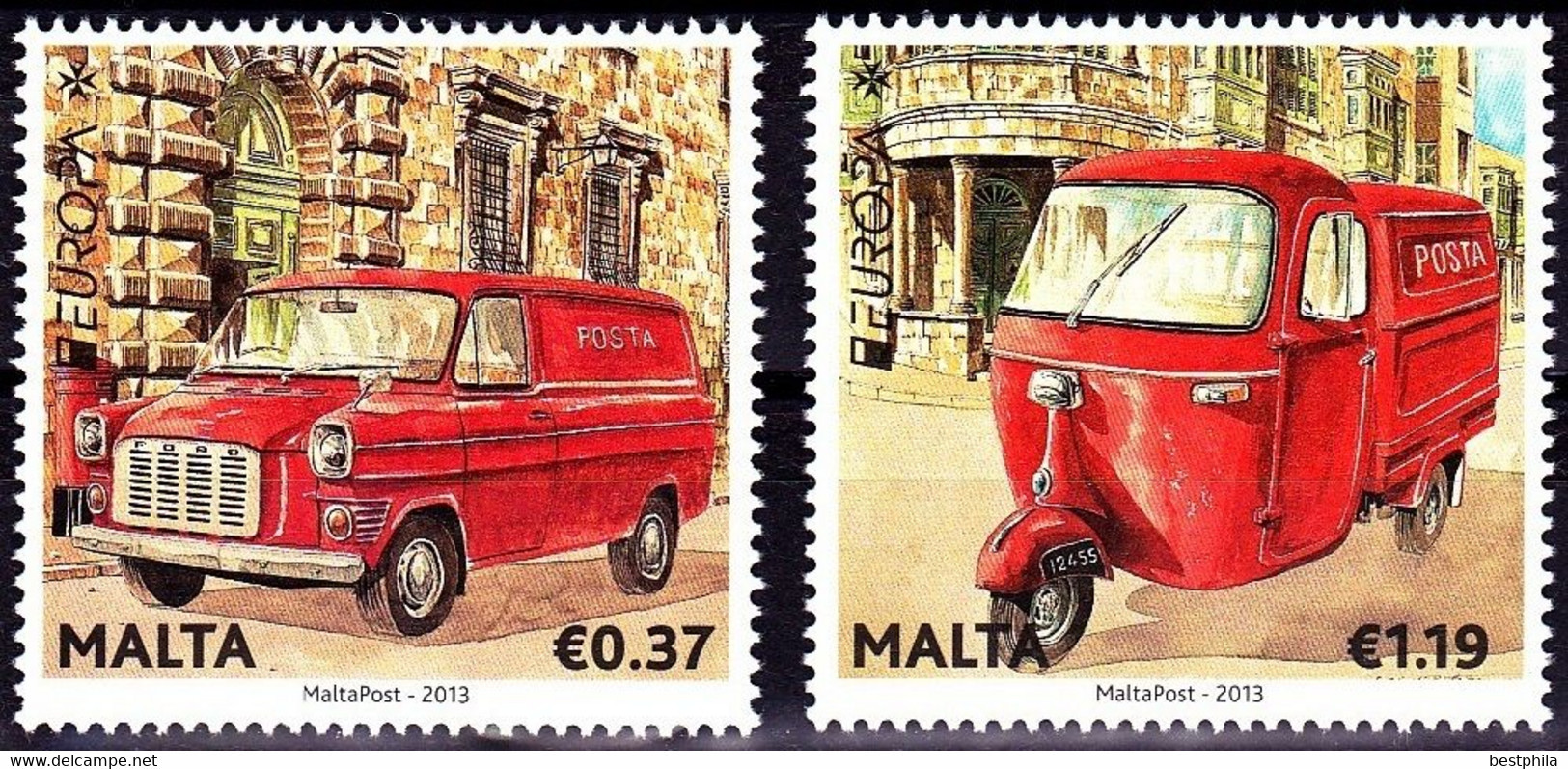 Europa Cept - 2013 - Malta - (Postman) ** MNH - 2013