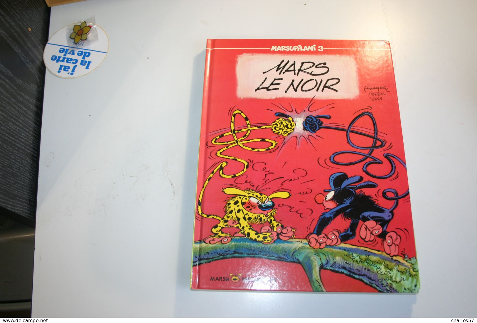 MARSUPILAMI-n°3- Mars Le Noir-( - Marsupilami