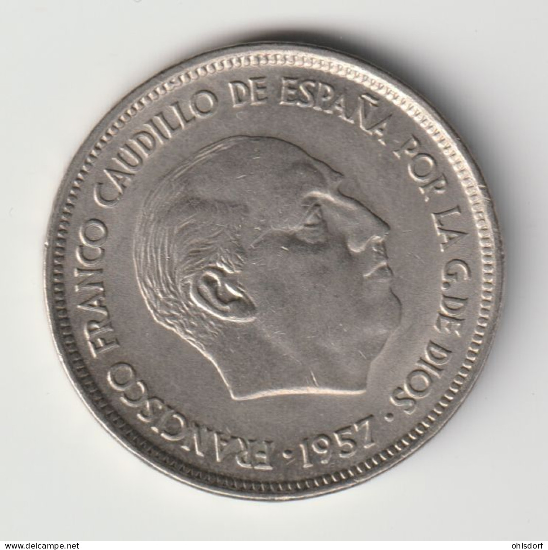 ESPANA 1970: 25 Pesetas, 1957 70, KM 787 - 25 Pesetas