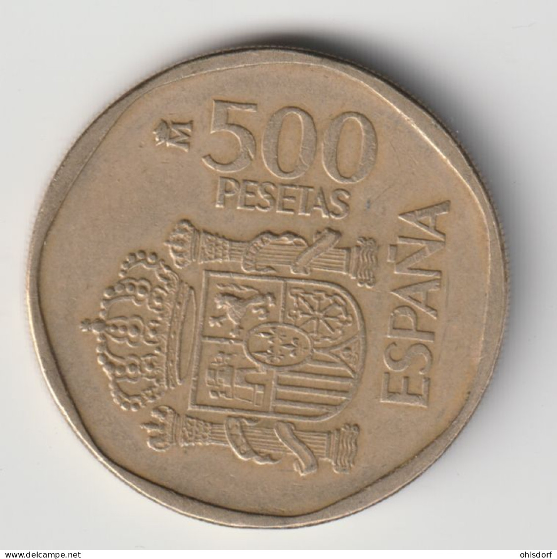 ESPANA 1989: 500 Pesetas, KM 831 - 500 Pesetas
