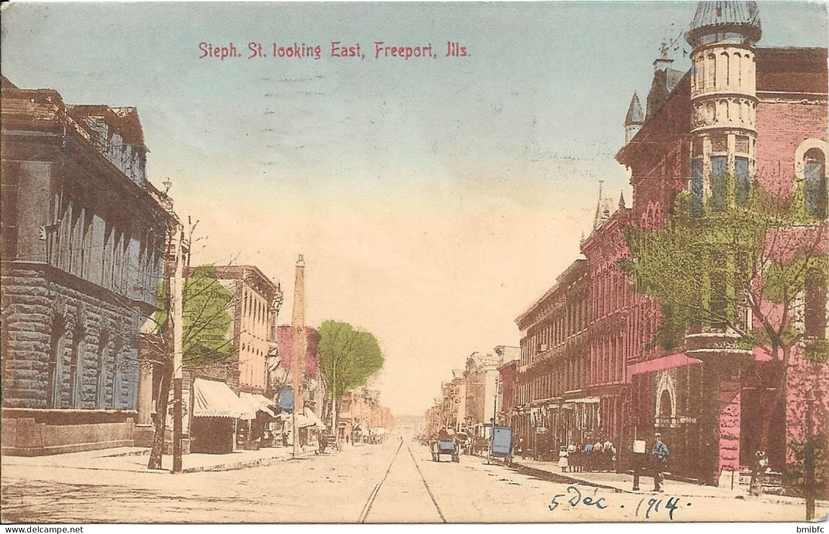 Steph. St. Looking East, Freeport  Ills - Altri & Non Classificati