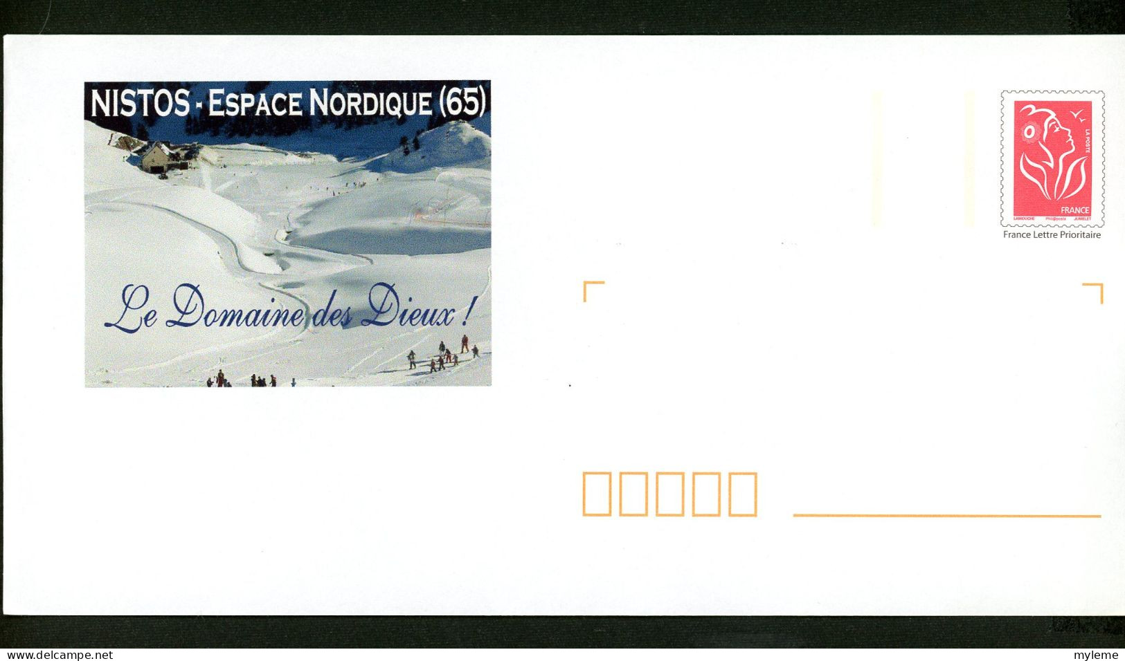 AC14-5 France PAP Timbre N° 3744  Visuel Nistos : Espace Nordique - PAP: Aufdrucke/Lamouche