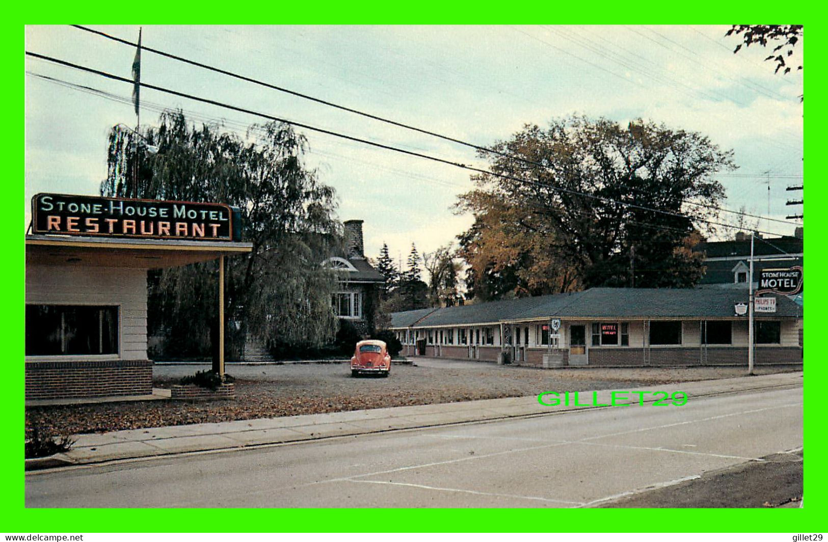 TRURO, NOVA SCOTIA - STONE-HOUSE MOTEL AND RESTAURANT, WILLOW STREET - COLCHESTER PRINTERS - - Andere & Zonder Classificatie