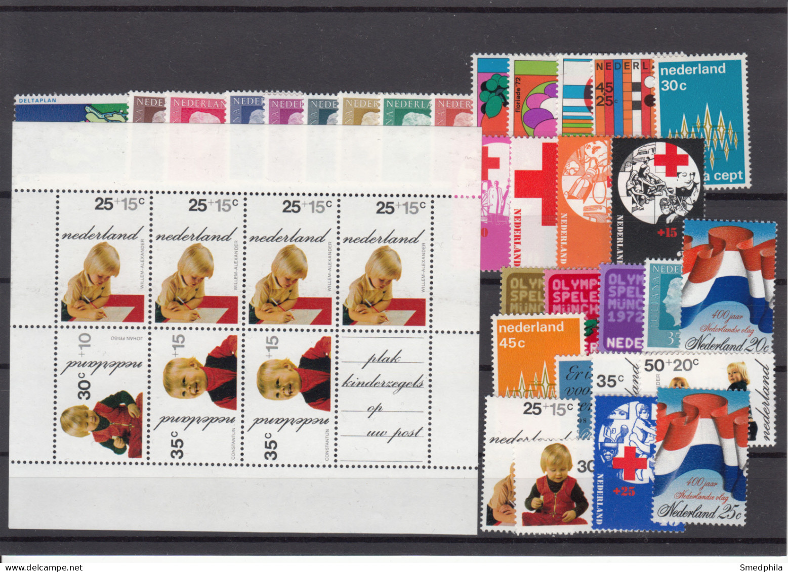 Netherlands 1972 - Full Year MNH ** - Colecciones Completas