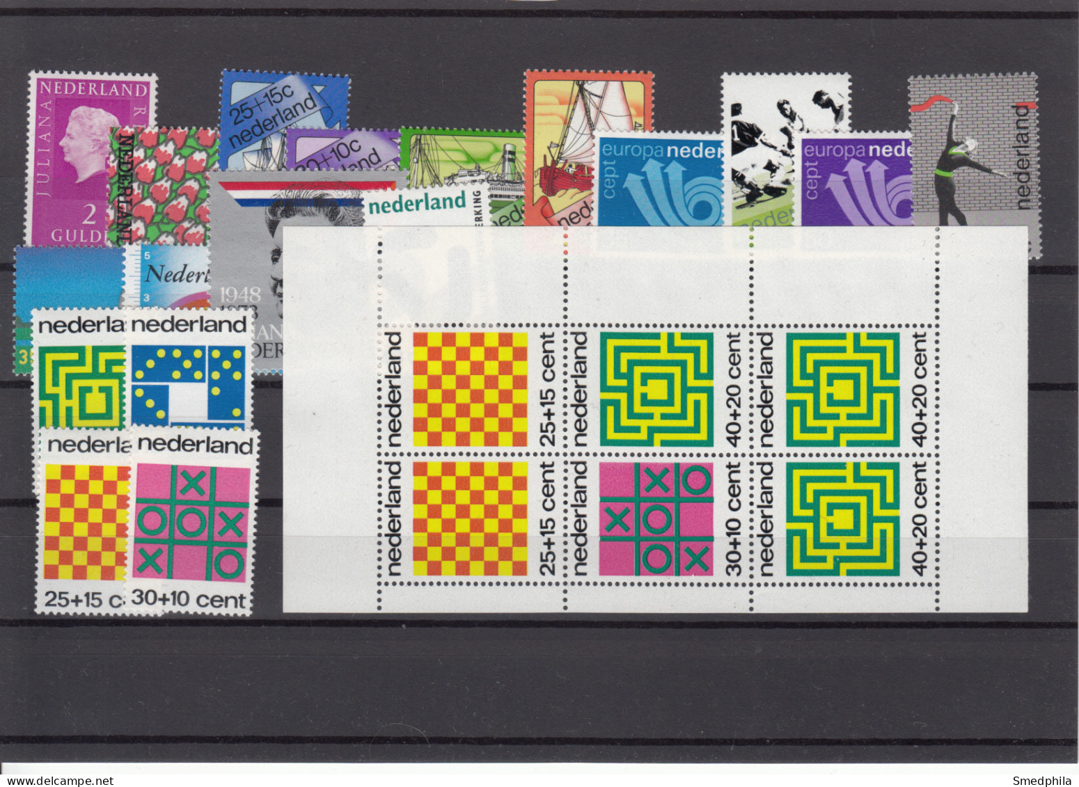 Netherlands 1973 - Full Year MNH ** - Sammlungen