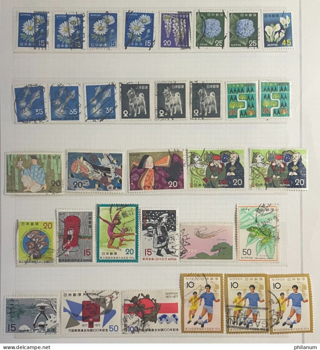 JAPAN LOT - INTERESSANTI VARIETA' - NEW & USED STAMPS - Collections, Lots & Séries