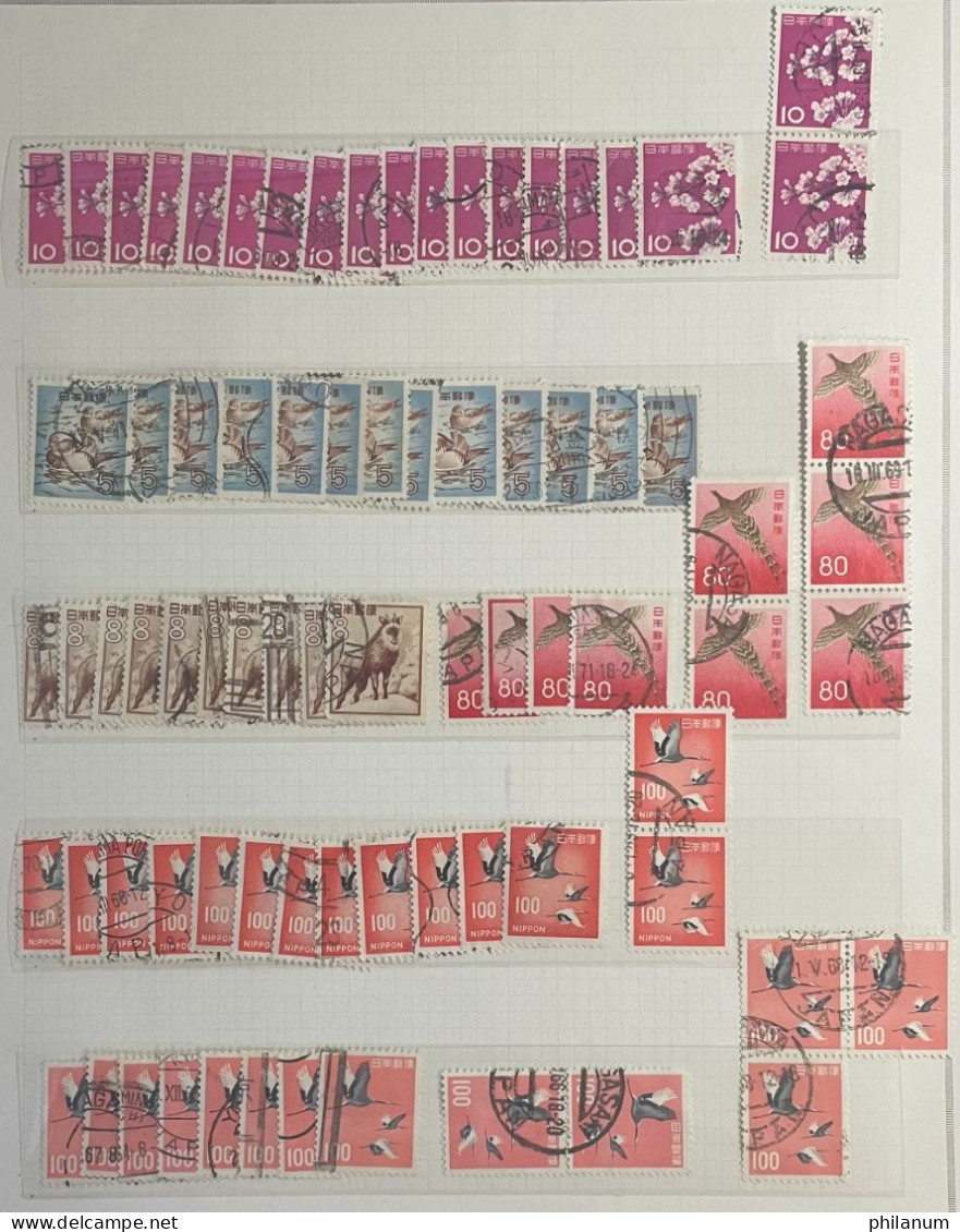 JAPAN LOT - INTERESSANTI VARIETA' - NEW & USED STAMPS - Collections, Lots & Series