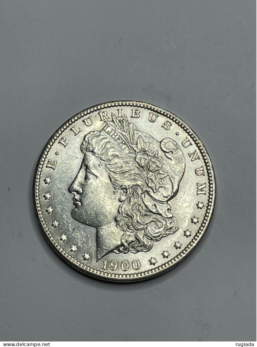 1900 (P) USA Morgan Dollar Coin, High Grade, AU About Uncirculated, Uncleaned, 26.76g, 90% Silver - 1878-1921: Morgan