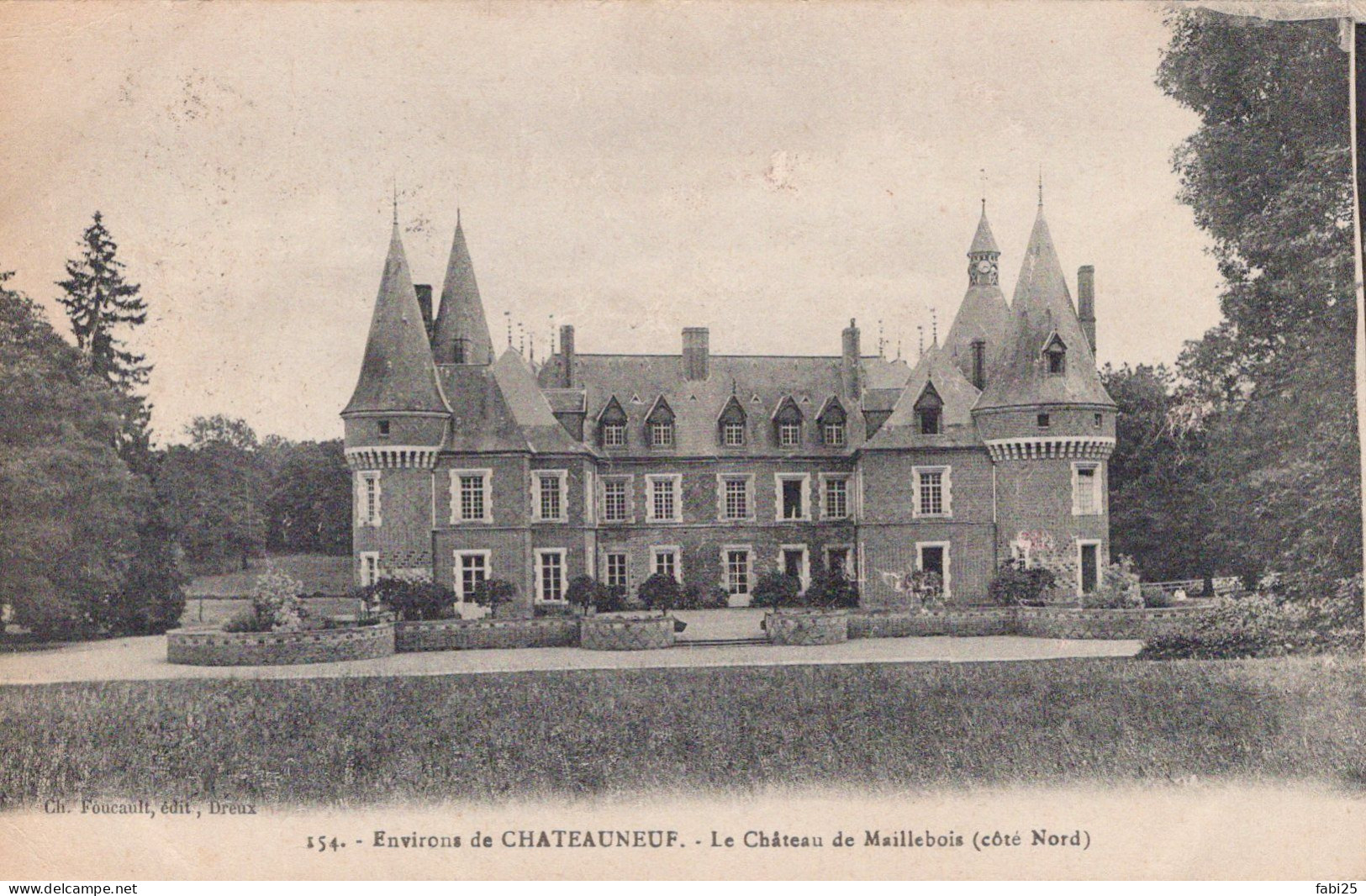ENVIRONS DE CHATEAUNEUF LE CHATEAU DE MAILLEBOIS - Châteauneuf