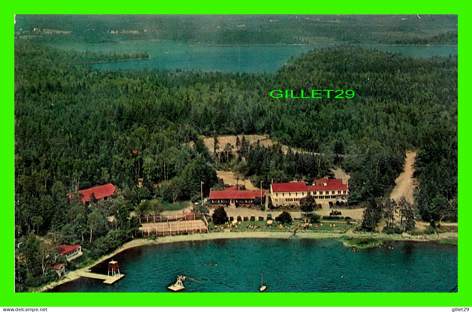 YARMOUTH, NOVA SCOTIA - BRAEMAR LODGE ON LAKE ELLENWOOD - DEXTER PRESS INC - PUB BY R.H. DAVIS & CO - - Yarmouth