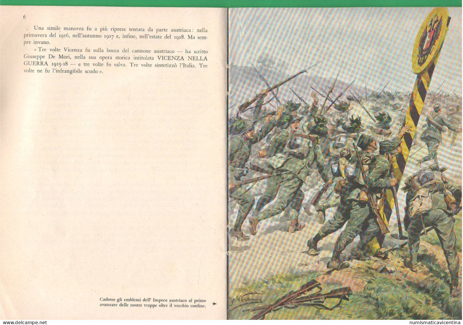 Libretto Breve Storia Della Prima Guerra Mondiale 1957 Scritto X Gli Studenti Vicentini 1 WW Grande Guerre Mondiale - Guerra 1914-18