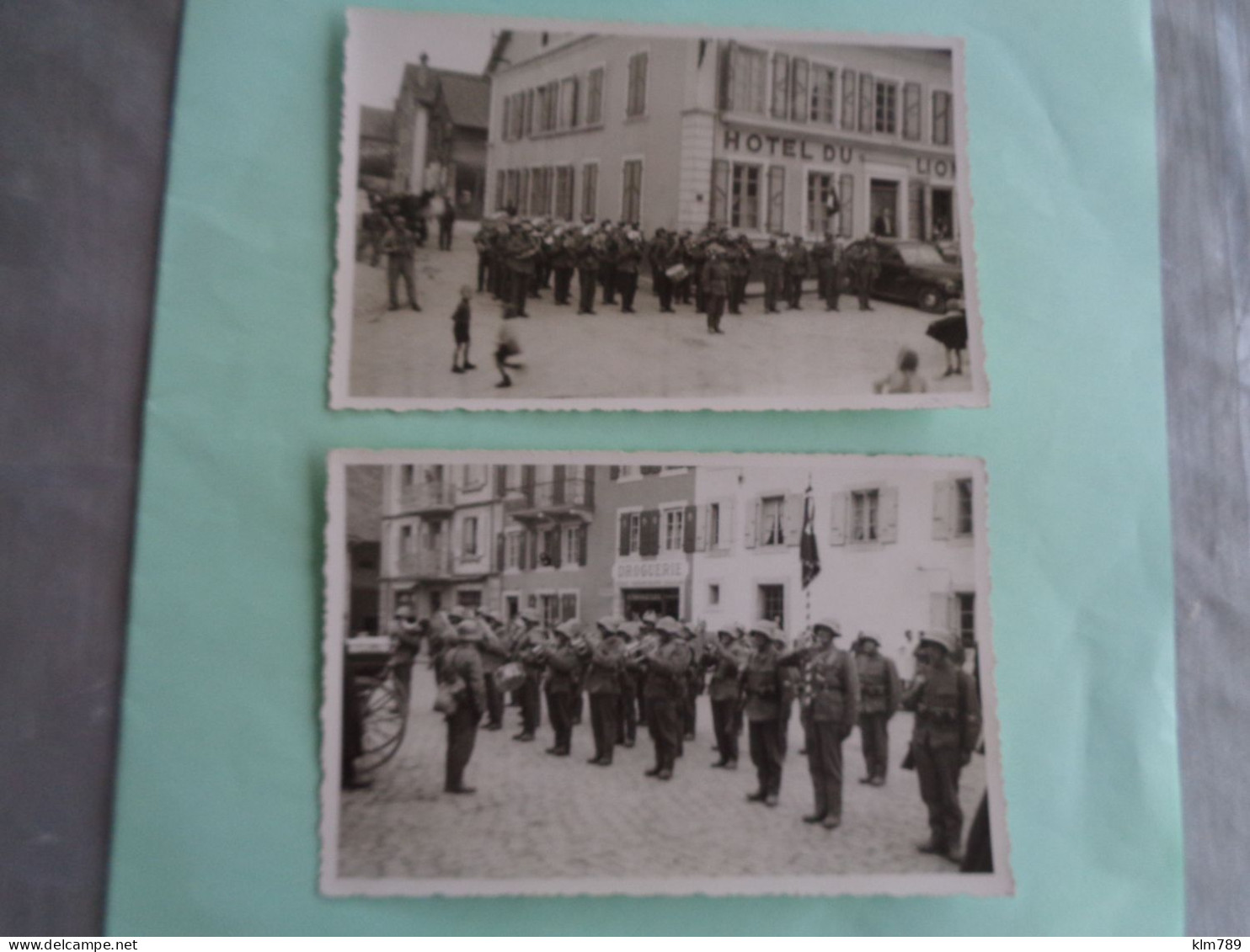 Suisse - Vuarrens - Lot De 2 Cartes Photos - 1941 - Musiques Militaires - Vues Animées - Enfants - 2 Scanns - - Vuarrens