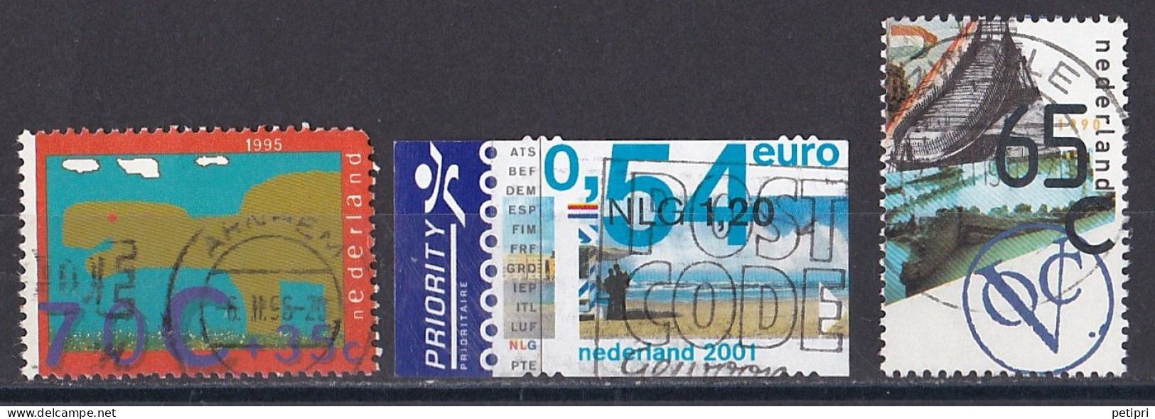 Pays Bas - 1990 - 1999  ( Béatrix )   Y&T  N °  1658  1903  1990  Oblitéré - Used Stamps