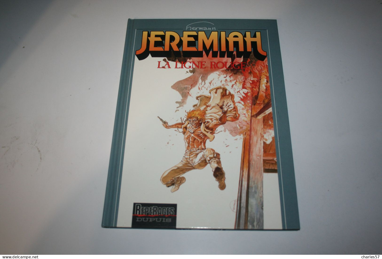 JEREMIAH-n°16  - La Ligne Rouge (port 1 BD=6,00€- 2 BD=7,25€- - Jeremiah