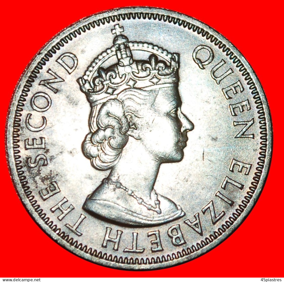 * GREAT BRITAIN (1955-1956): CYPRUS  5 MILS 1955 ARCHAIC MONEY! ELIZABETH II (1953-2022)  · LOW START ·  NO RESERVE! - Chypre