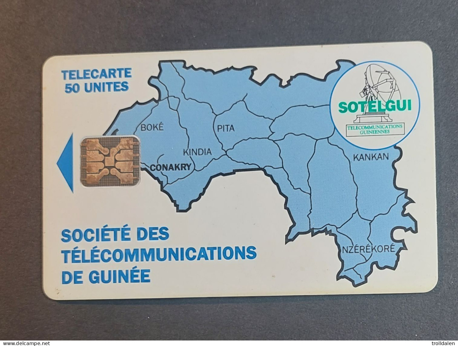 Map Of Guinea - Guinée