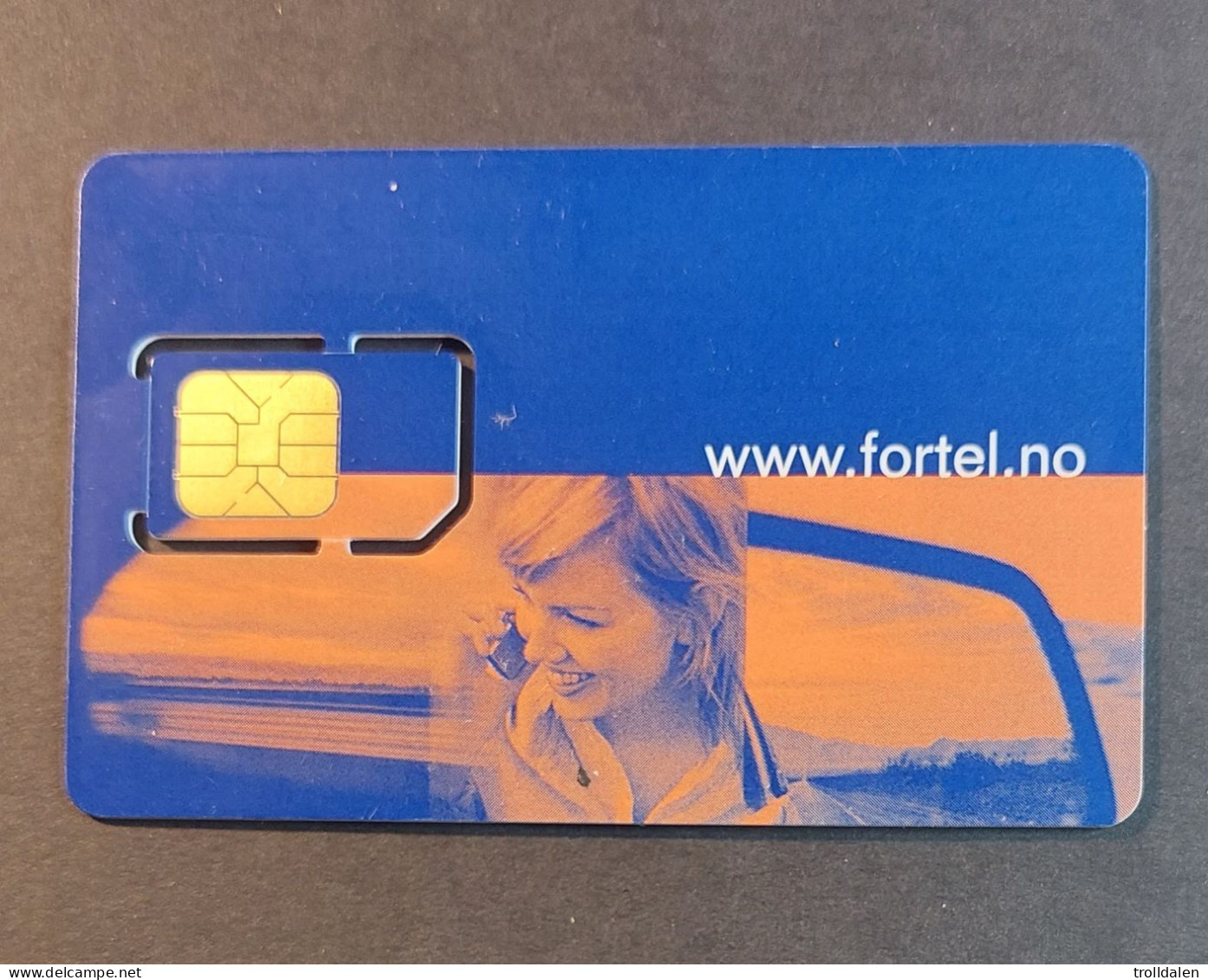 GSM Card , Www.fortel.no - Norvège