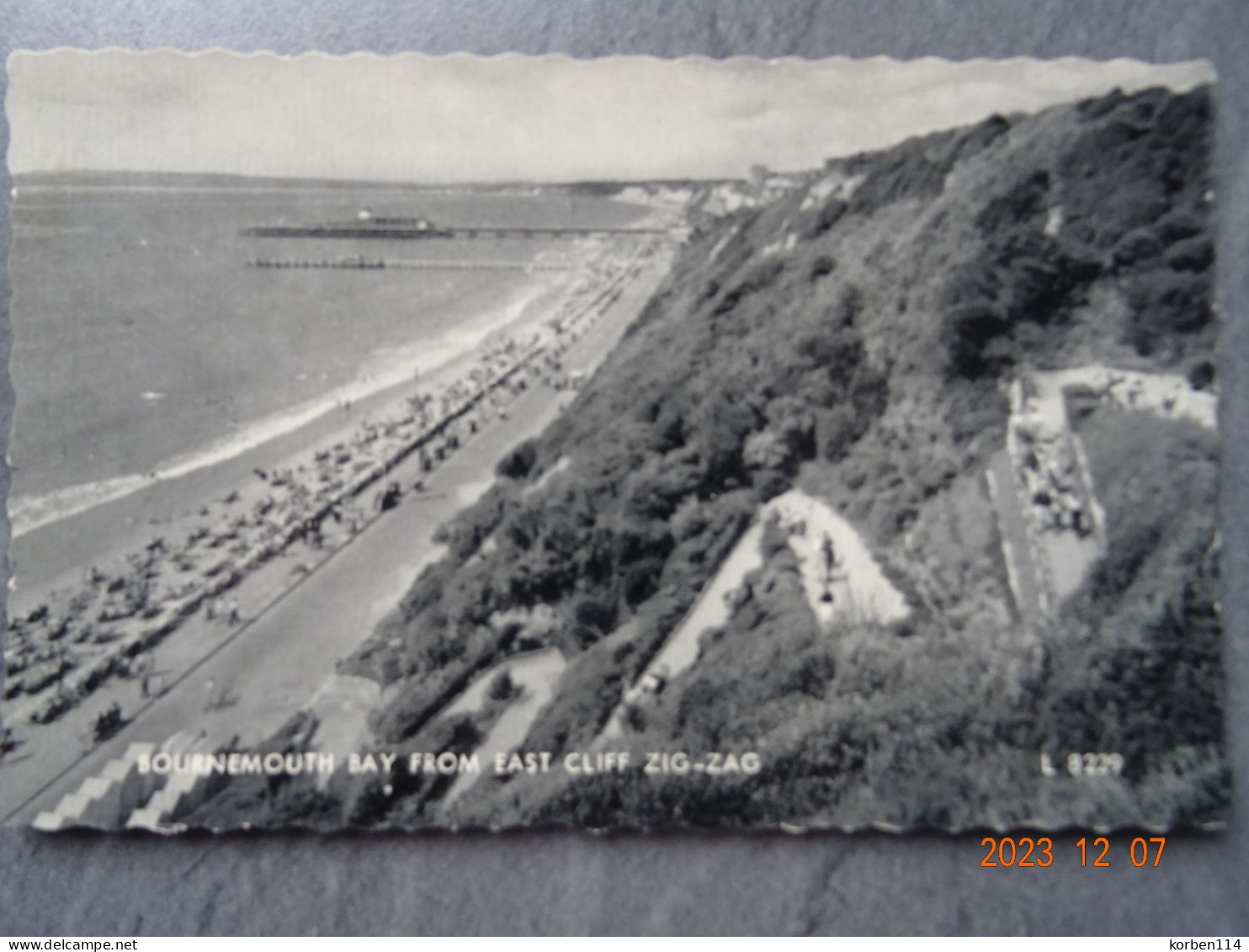 BAY FROM EAST CLIFF ZIG ZAG - Bournemouth (a Partire Dal 1972)