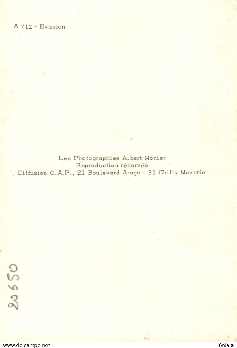 20650  Albert MONIER Photographe "  Evasion   "   N° A 712 ( 2 Scans)  Trousseau De Clefs Clé - Monier