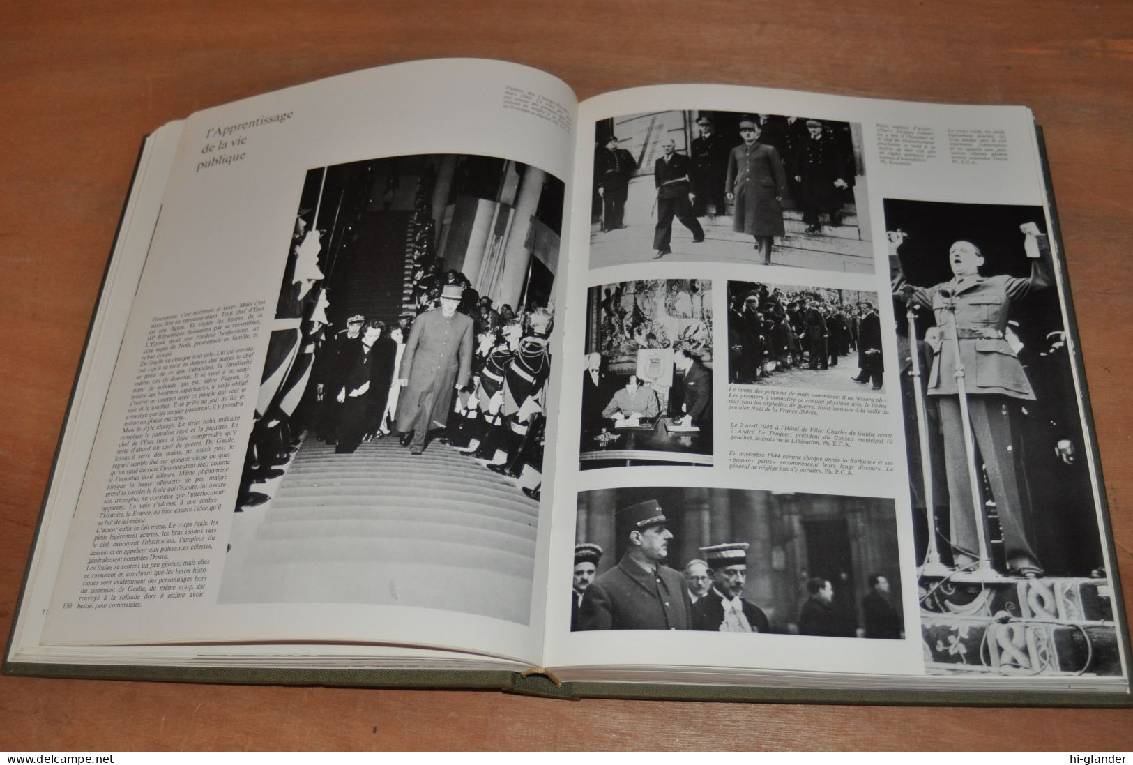 charles de gaulle  1890/1970 beau livre 650 photos