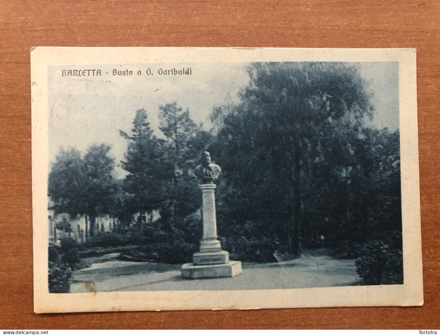 BARLETTA BUSTO A G. GARIBALDI 1916 - Barletta