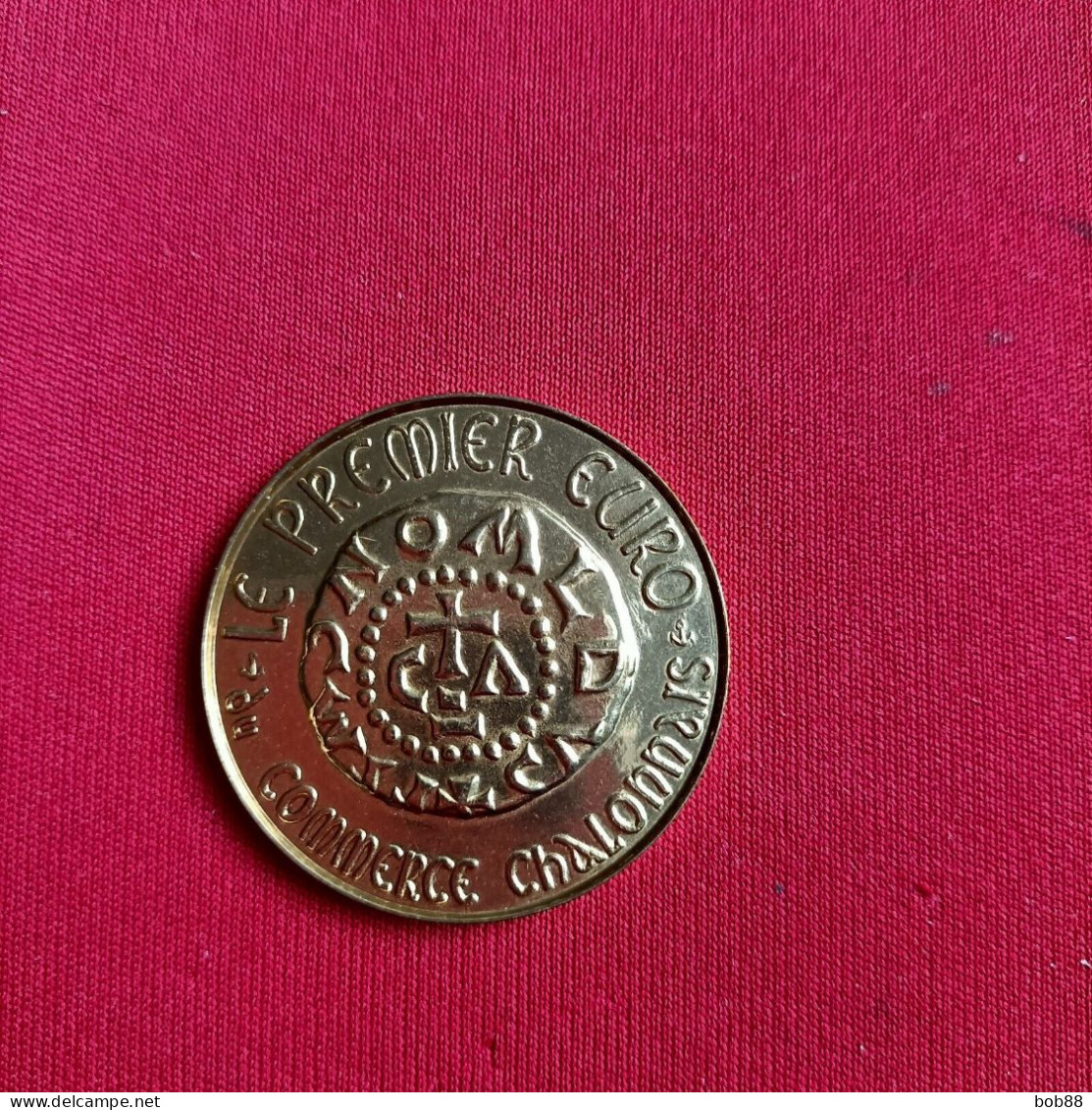 PIECE 3 EURO TEMPORAIRE VILLE DE CHÂLONS SUR SAÔNE / 1998 - Euro Van De Steden