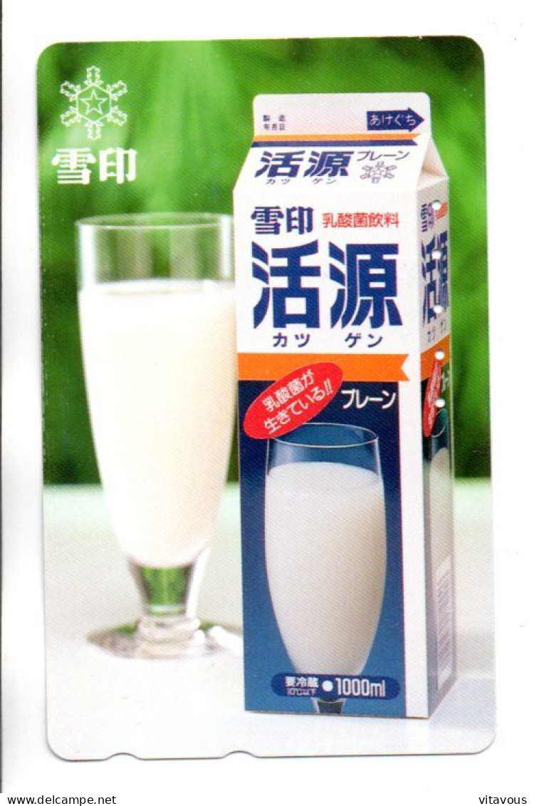 Lait Télécarte Japon Phonecard (F 314) - Food