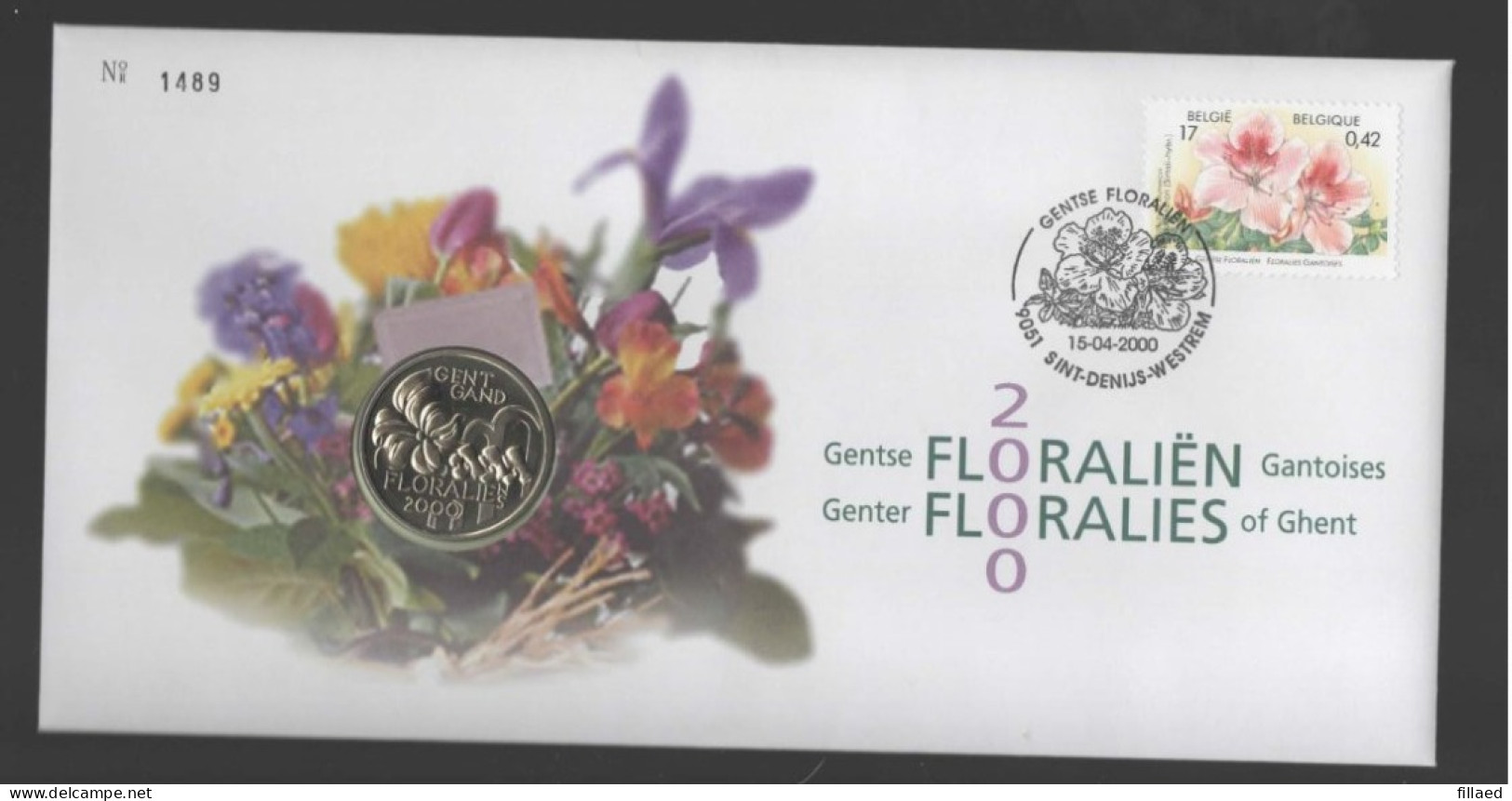 België: Numisletters 2904 Gentse Floraliën X. - Numisletters