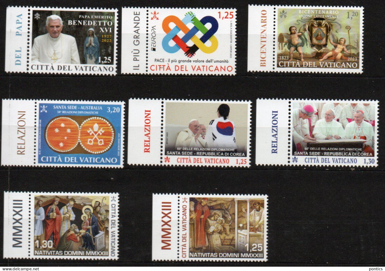 2023 - VATICANO - AE4A - ANNATA - 24 VALORI - INVIO GRATUITO ** - Unused Stamps