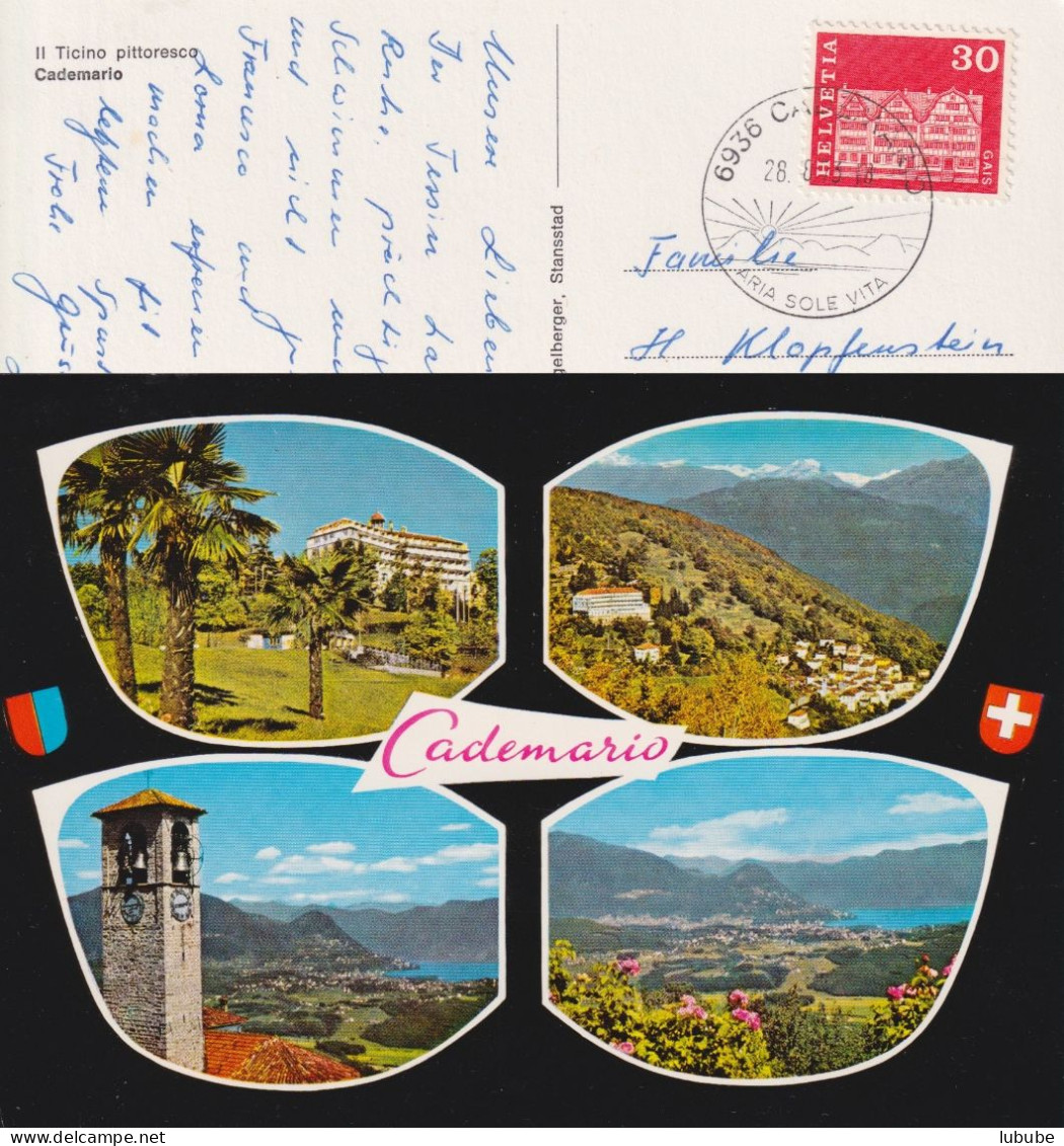 Cademario - Il Ticino Pittoresco  (CADEMARIO)       1973 - Cademario