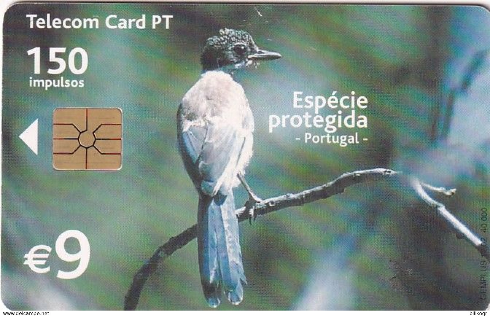 PORTUGAL - Bird, Tirage 40000, 11/02, Used - Portugal