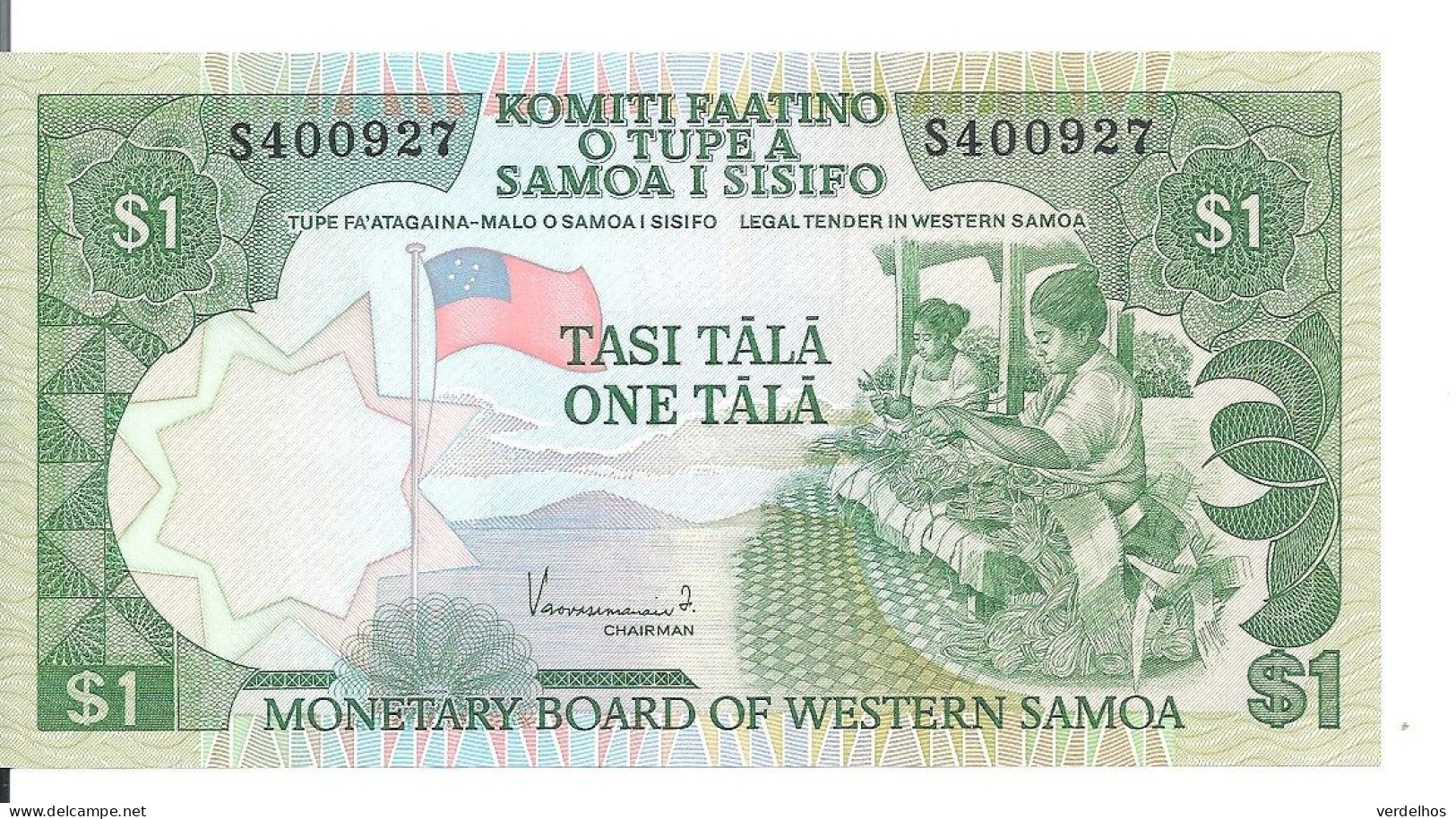 SAMOA 1 TALA ND2020 UNC P 16 D - Samoa