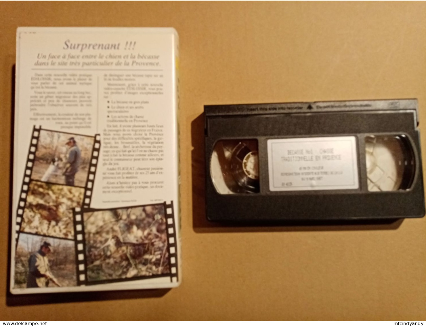 Cassette Vidéo VHS  Bécasse N°1  Chasse Traditionnelle En Provence - Documentaire