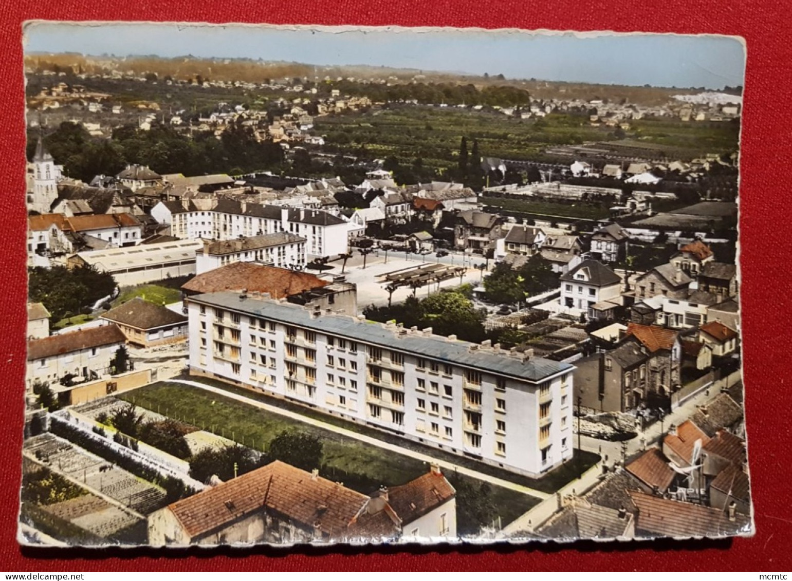 CPSM Grand Format - En Avion Au Dessus De ...  Montmagny - Montmagny