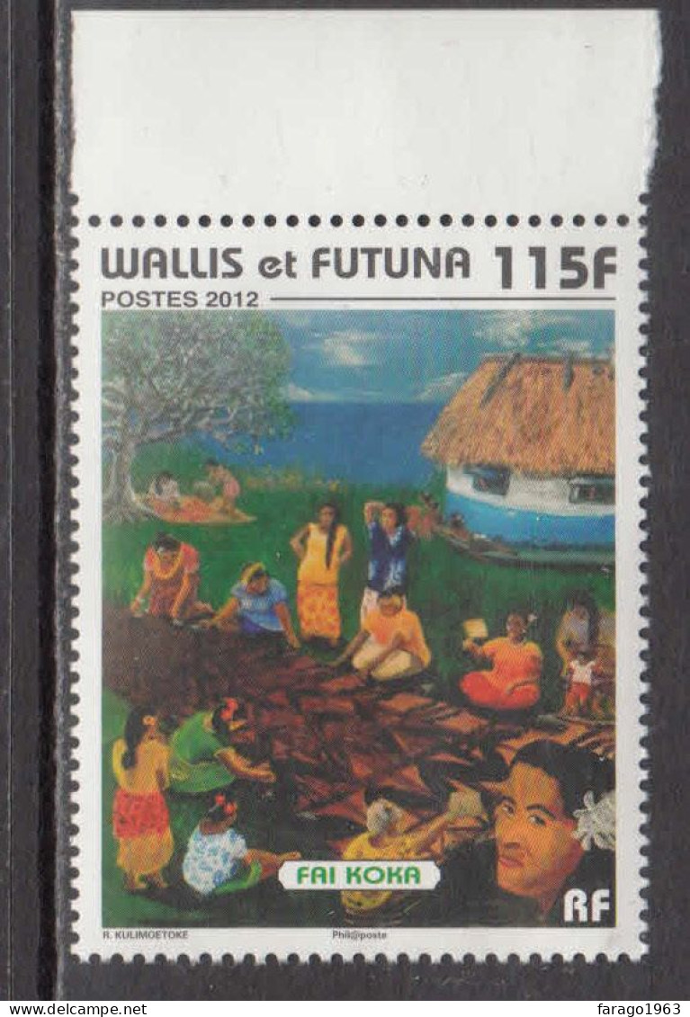 2012 Wallis & Futuna Fai Koka Complete Set Of 1 MNH - Unused Stamps