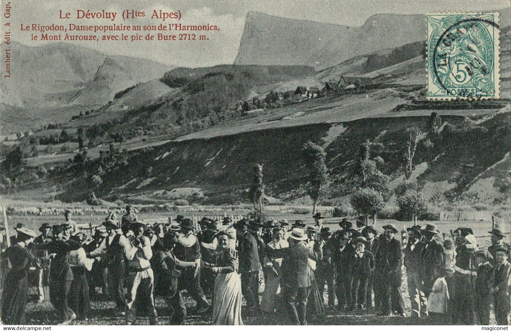 CPA - Le Devoluy - Le Rigodn Danse Populaire - Saint Etienne En Devoluy