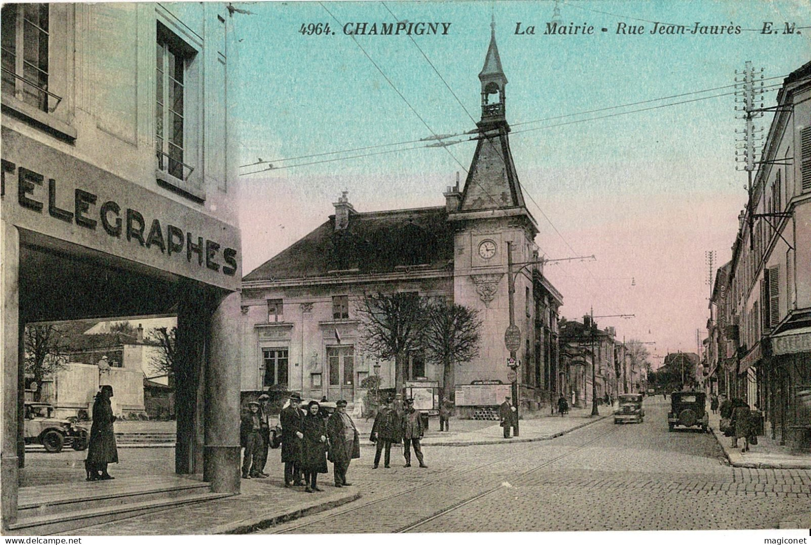 CPA - Champigny - La Mairie - Rue Jean-Jaures - Champigny