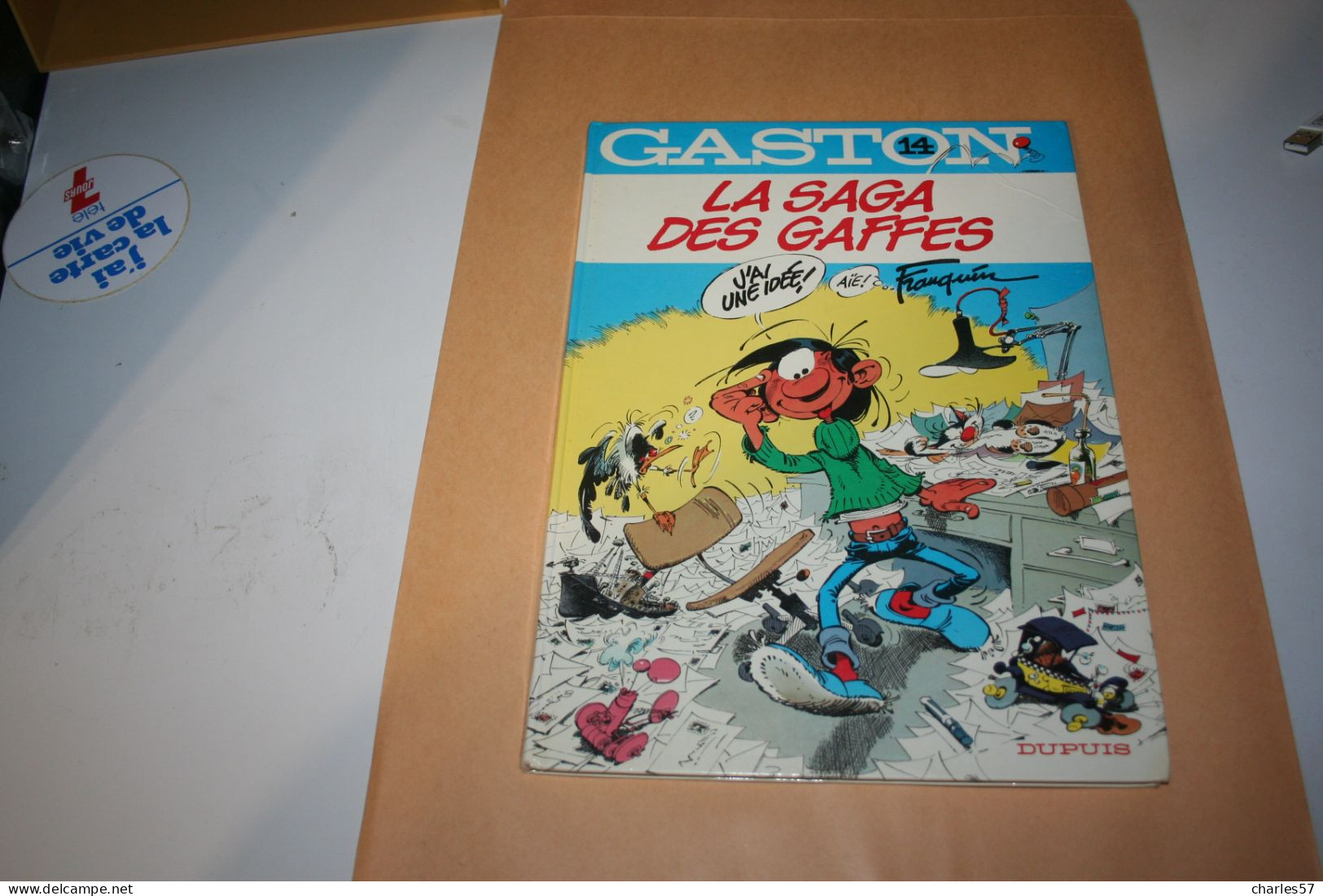 GASTON N° 14 - La Saga Des Gaffes - Gaston