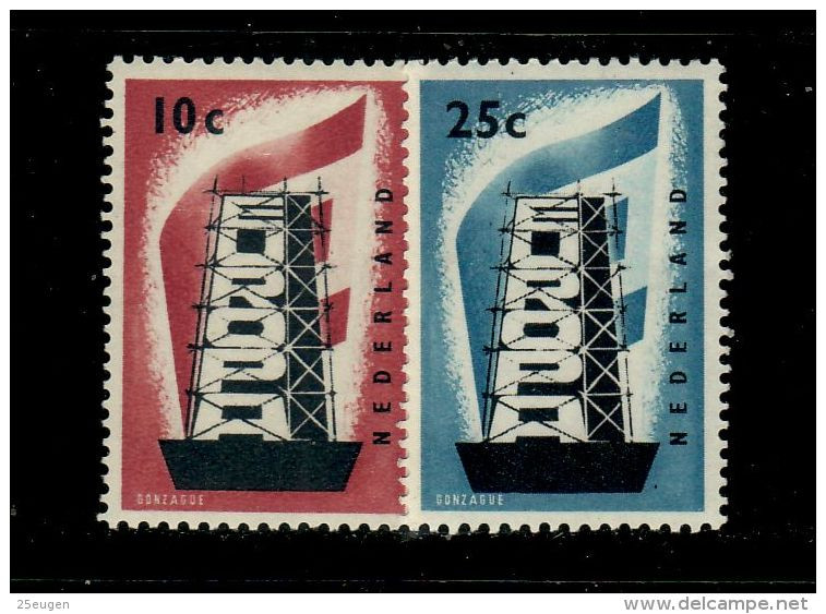 NETHERLANDS 1956 EUROPA CEPT MNH - 1956