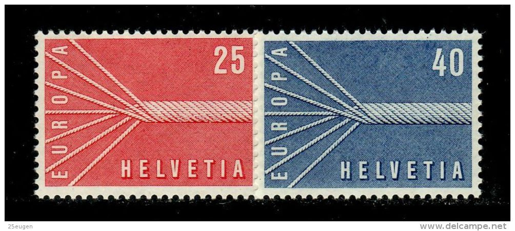 SWITZERLAND 1957 EUROPA CEPT   MNH - 1957