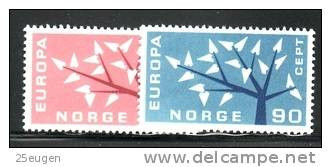 NORWAY 1962 EUROPA CEPT MNH - 1962