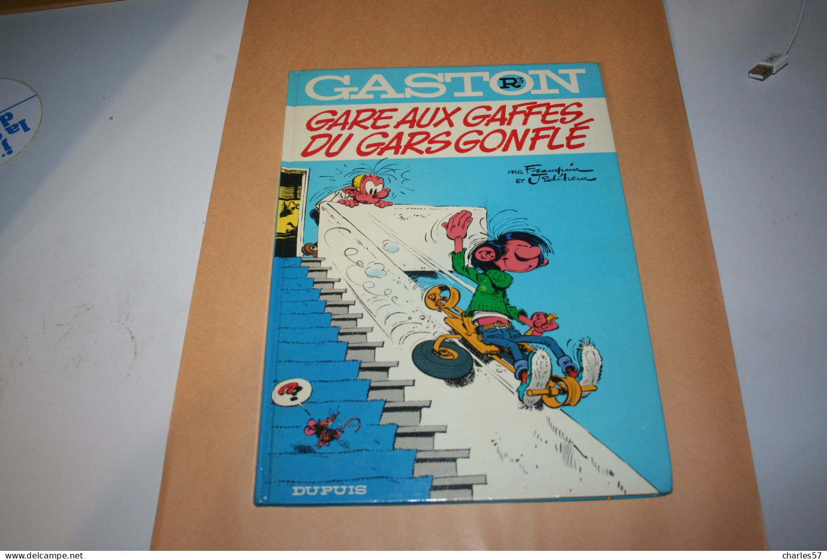 GASTON N° R3 - Gare Aux Gaffes Du Gars Gonflé - Gaston