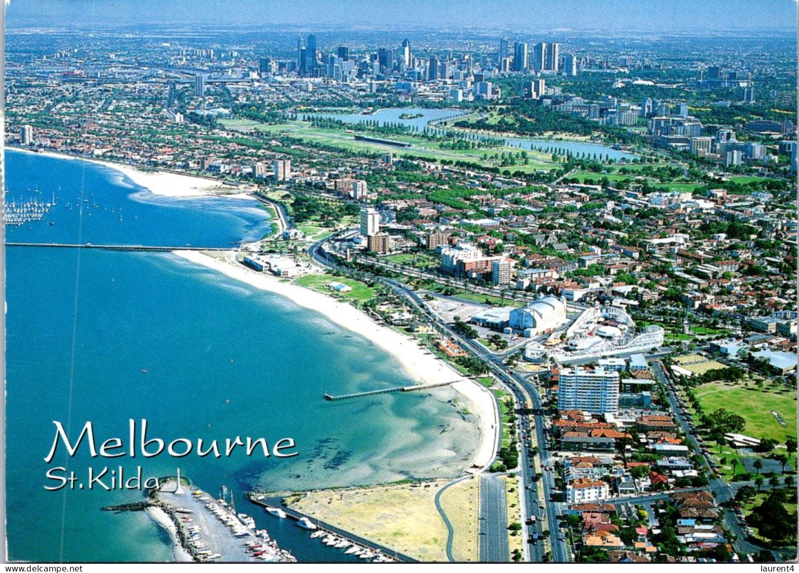11-12-2023 (1 W 51) Australia - VIC - St Kilda Beach In Melbourne (posted With Citizenship Stamp) - Melbourne