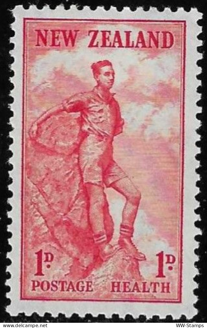 New Zealand 1937 Mint Stamp Health Stamp 1D + 1D [WLT1673] - Ungebraucht
