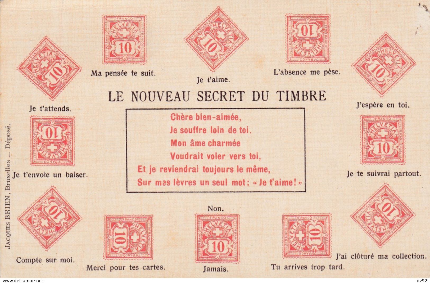 SUSSE LE NOUVEAU SECRET DU TIMBRE - Le Crêt