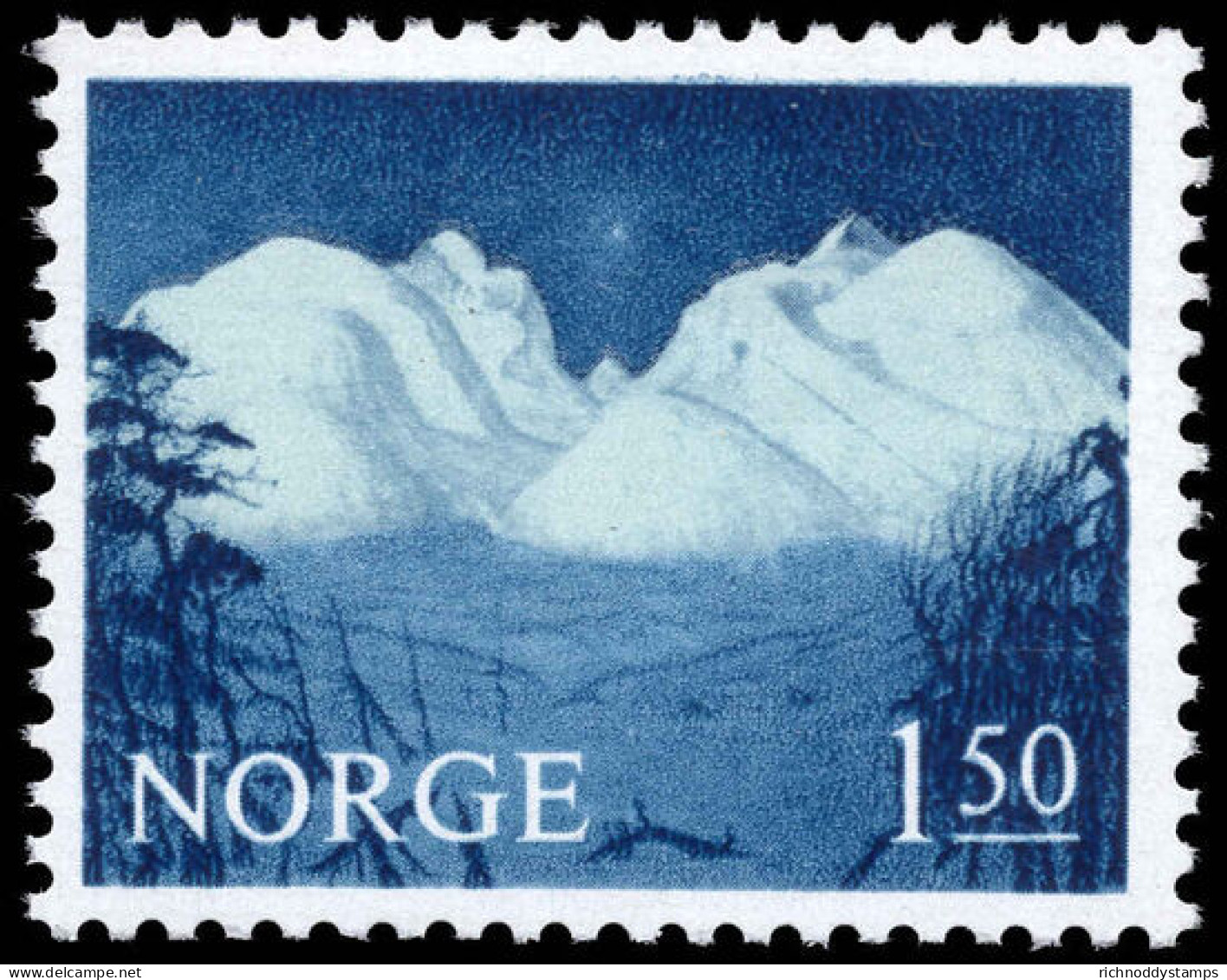 Norway 1965 Rondane National Park Unmounted Mint. - Unused Stamps