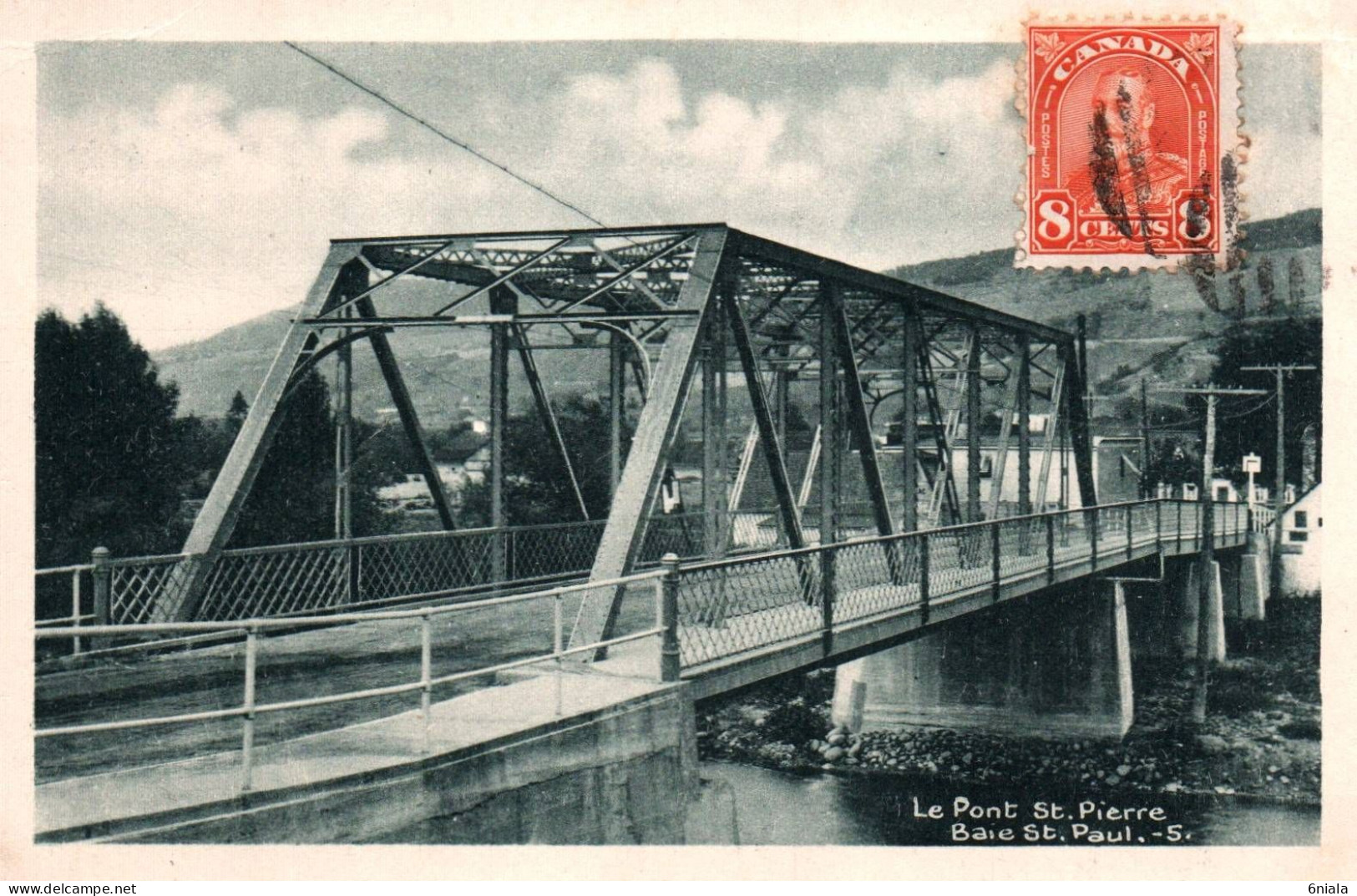 20618 Le Pont St Pierre  Baie De Saint Paul  QUEBEC Canada    ( 2 Scans) - Other & Unclassified